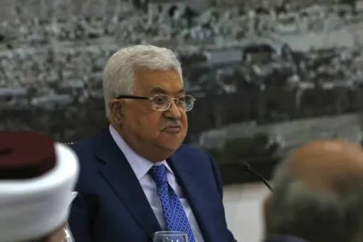 Mahmoud Abbas crédit : ABBAS MOMANI / AFP - 1280