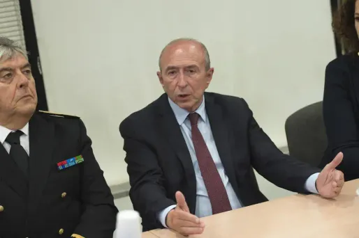 Gérard Collomb, Marseille crédit : BERTRAND LANGLOIS / AFP - 1280