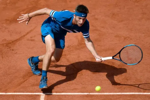 Corentin Moutet n'a pas résisté plus d'un set à David Goffin.