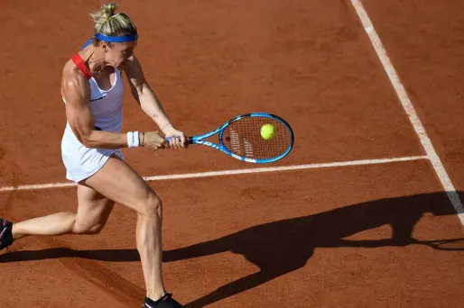 Pauline Parmentier est parvenue à se défaire d'Alizée Cornet au deuxième tour de Roland-Garros.