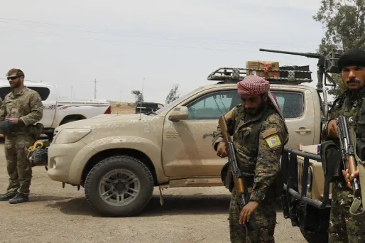 Syrie, Abu Kamal, Deir Ezzor, SDF, armée américaine crédit : DELIL SOULEIMAN / AFP - 1280