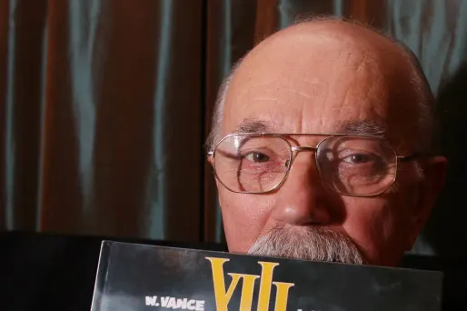 William Vance, XIII crédit : MICHEL KRAKOWSKI / BELGA / AFP - 1280