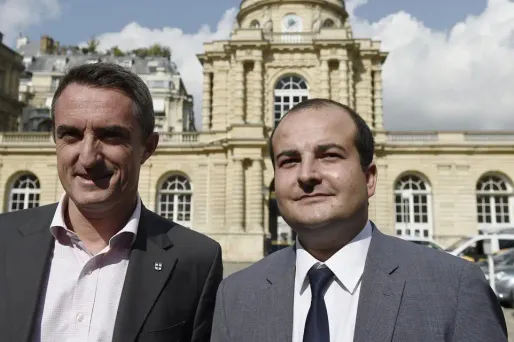 Stéphane Ravie, David Rachline crédit : ERIC FEFERBERG / AFP - 1280