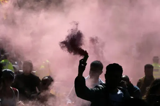 Plus tôt dans la journée, un homme de 51 ans a été atteint par balle à l'est du camp de réfugiés d'al-Bureij. (illustration)