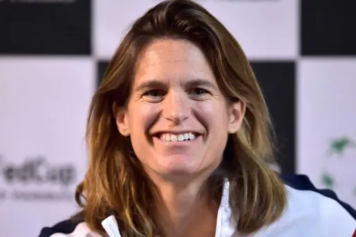 Amélie Mauresmo succédera à Yannick Noah à la tête de l'équipe de France de Coupe Davis (photo d'archives).