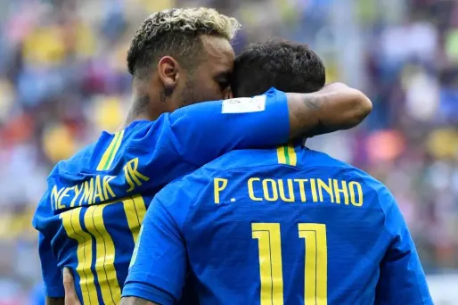 Neymar et Philippe Coutinho ont l'avenir du Brésil entre leur pieds.