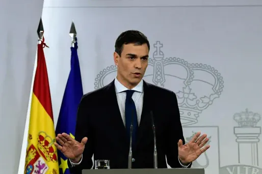 Pedro Sanchez s'est dit prêt au transfèrement de "prisonniers politiques" vers des prisons plus proches de chez eux (image d'archives).