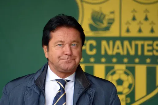 Waldemar Kita, le président du FC Nantes, à la Jonelière.