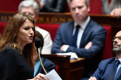"Je l'avais rencontrée à Angoulême" en novembre 2017, a indiqué Marlène Schiappa.