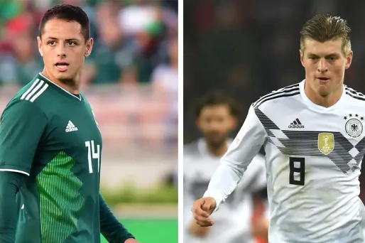 "Chicharito" et le Mexique défient l'Allemagne de Kroos.