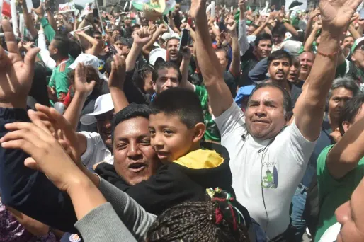 Joie au Mexique après la victoire face à l'Allemagne (1280x640) RODRIGO ARANGUA / AFP