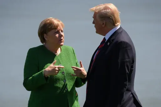 Merkel Trump 1280