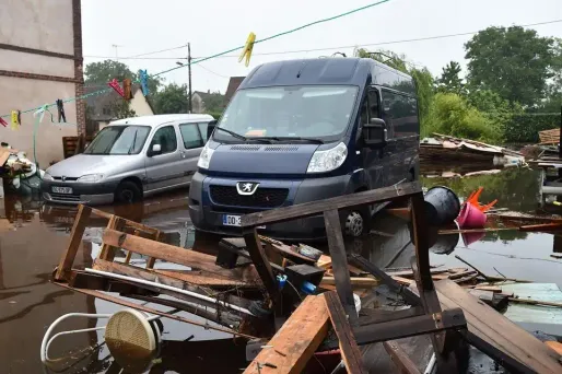 L'Eure a subi de nombreux dégâts à cause des orages.