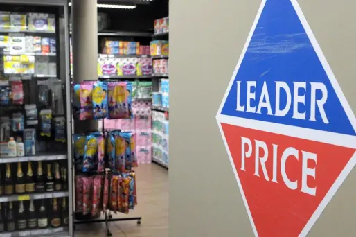 Leader Price discount 1280 ERIC PIERMONT / AFP