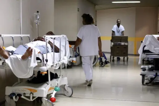 20 à 30% des postes hospitaliers "sont vacants", selon la coordination. Image d'illustration.