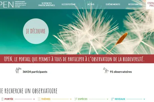Le site propose tout un panel d'observatoires plus ou moins proches de chez soi.