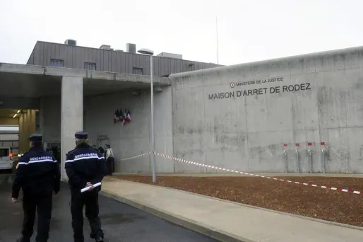 maison d'arrêt de Rodez, prison crédit : PASCAL PAVANI / AFP - 1280