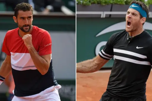 Marin Cilic a éliminé Fabio Fognini lundi, quand Juan Martin del Potro a dominé John Isner.