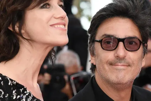 Yvan Attal et son épouse Charlotte Gainsbourg au Festival de Cannes en 2017.