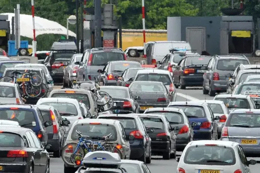 La circulation s'annonce particulièrement difficile ce week-end. Image d'illustration.