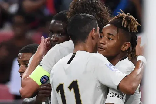 Les Parisiens ont battu l'Atlético de Madrid en amical, lundi.