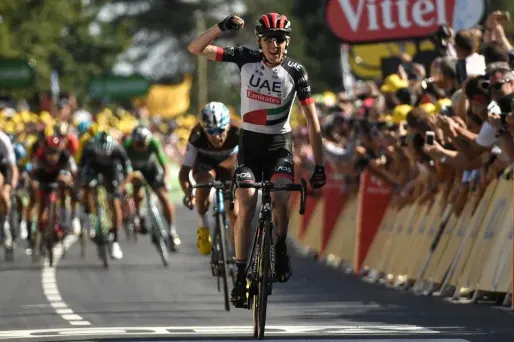 Dan Martin s'est imposé au sommet de Mûr-de-Bretagne, en début de Tour.