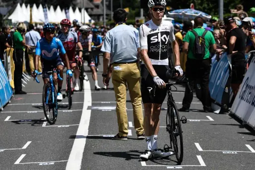 Chris Froome et Nairo Quintana s'installent sur la grille de départ