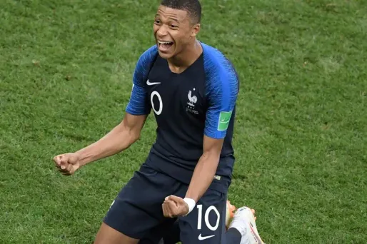 Kylian Mbappé a été élu meilleur jeune joueur du tournoi.