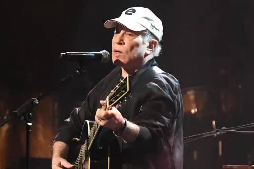 Paul Simon, lors d'un concert à New York en avril 2018