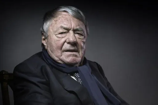 Le réalisateur Claude Lanzmann, en février 2016.
