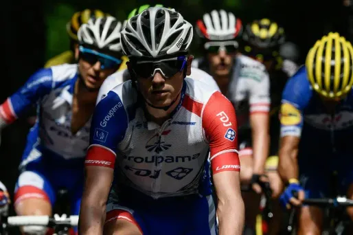 Rudy Molard a désormais une minute d'avance sur son dauphin au général, le Polonais Michal Kwiatowki.