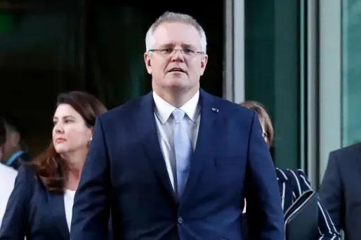 Scott Morrison, Australie crédit : DAVID GRAY / POOL / AFP - 1280