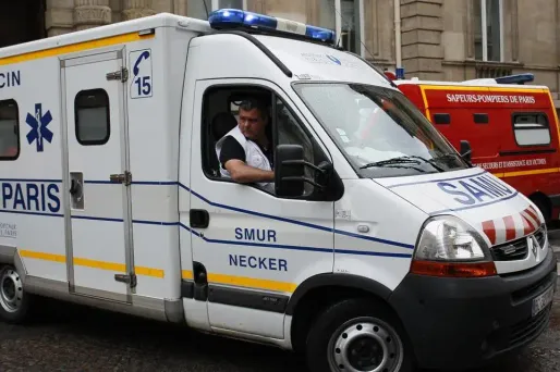 La victime a été conduite à l'hôpital Bichat (photo d'illustration).
