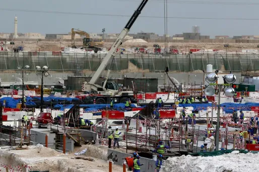 stade Al-Wakrah, Qatar, crédit : MARWAN NAAMANI / AFP - 1280