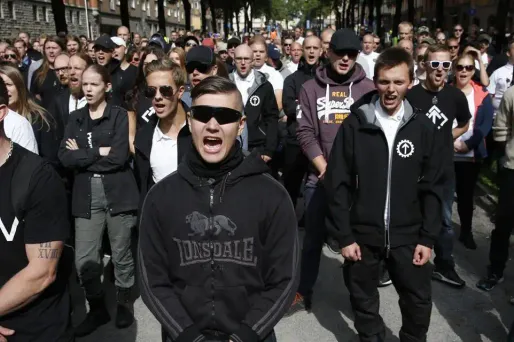 Le MNR suédois promeut une doctrine ouvertement raciste et antisémite.