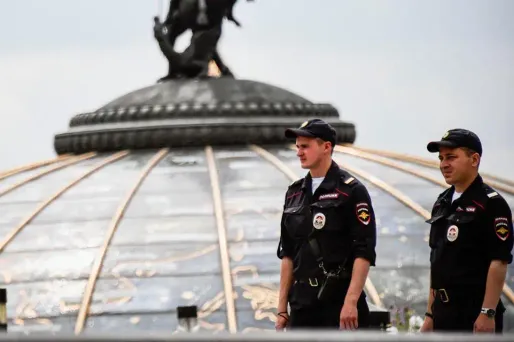 Police, Russie, Moscou, Alexander NEMENOV / AFP 1280