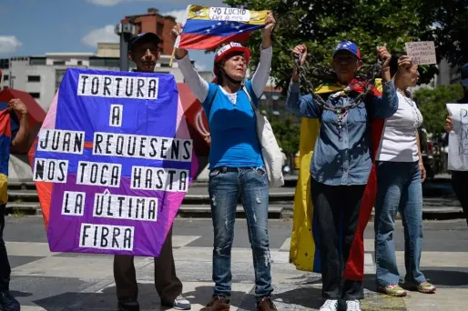 Juan Requesens a été arrêté par des membres de la police secrète vénézuélienne.