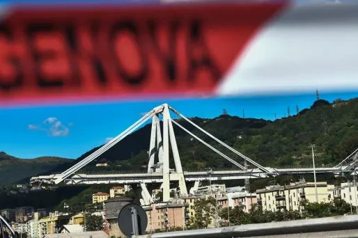 L'écroulement du pont Morandi le 14 août a fait 43 morts à Gênes.