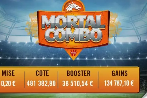 Il mise 20 centimes aux paris sportifs... et empoche 134.000 euros