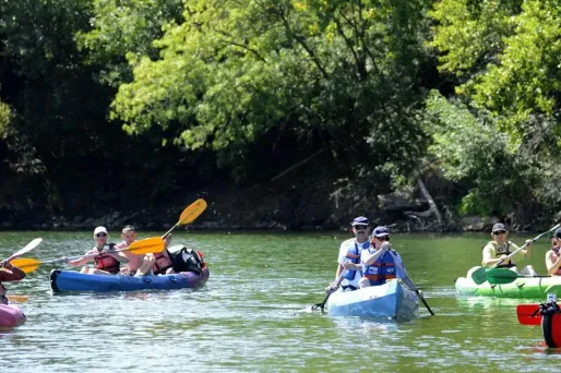 Gorges de l'Ardèche crédit : PHILIPPE DESMAZES / AFP - 1280