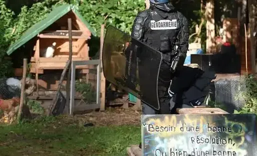 La ZAD, située près de Kolbsheim, avait été évacuée par les gendarmes le 10 septembre.