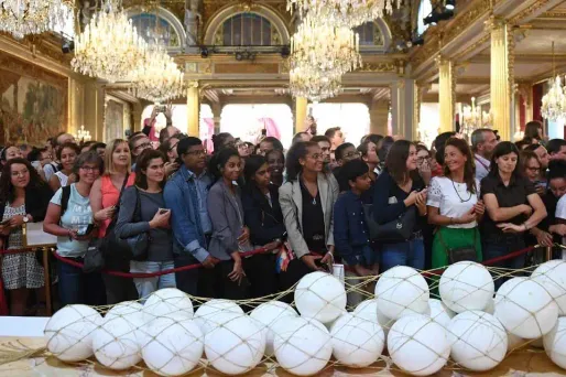 Emysée, journées du patrimoine, Anne-Christine POUJOULAT / AFP / POOL 1280