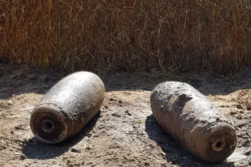 Les bombes ont été retrouvées dans le centre-ville.