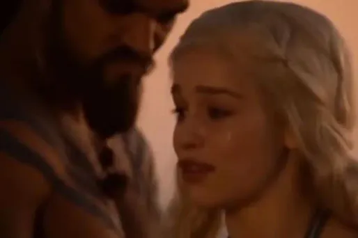 La scène de sexe entre Daenerys et Karl Drogo, dans "Game of Thrones".