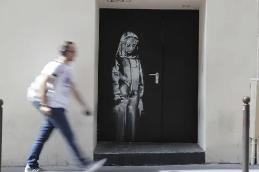 Une oeuvre en Espagne attribuée à l'artiste Banksy n'est pas de lui