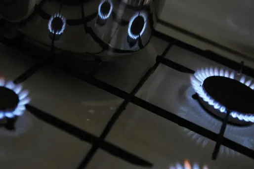 L'augmentation est de 1,9% pour les foyers qui utilisent le gaz pour la cuisson.