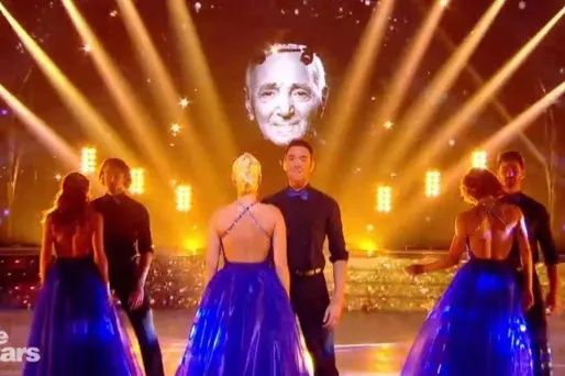 Tf1 diffusait le deuxième prime de Danse avec les stars.