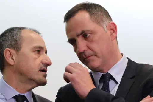 Jean-Guy Talamoni et Gilles Simeoni se mobilisent face à la cherté des carburants en Corse.