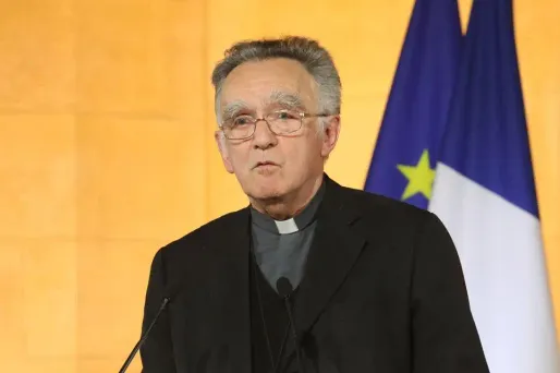 Mgr Pontier, le président de la Conférence des évêques de France.