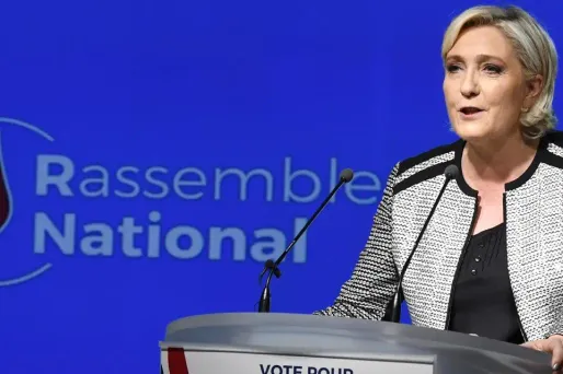 La fille de Marine Le Pen est âgée de 19 ans.